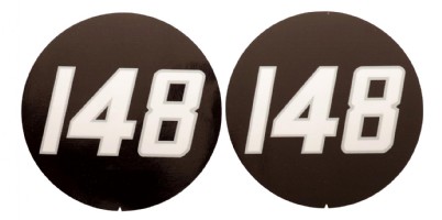 Type Aanduiding stikkers. Massey Ferguson 148