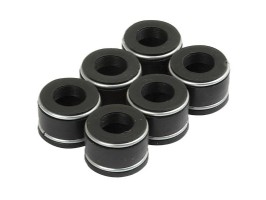 Set of 6 valve stem seals for IHC. tractors