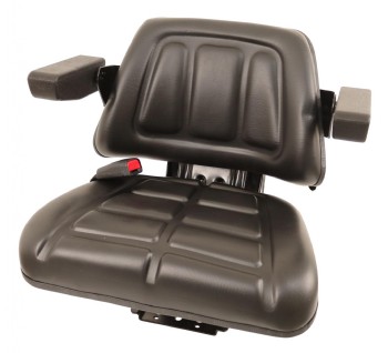 Mechanisch geveerde stoel met armleuningen 8637A