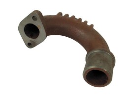 Gietijzeren uitlaatbocht Ferguson TED, TEA