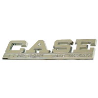 Case, bonnet side emblem.
