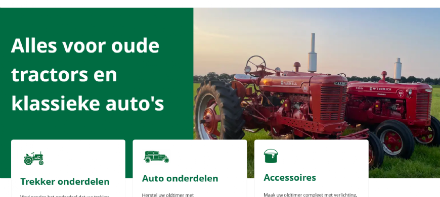 Nieuwe webshop