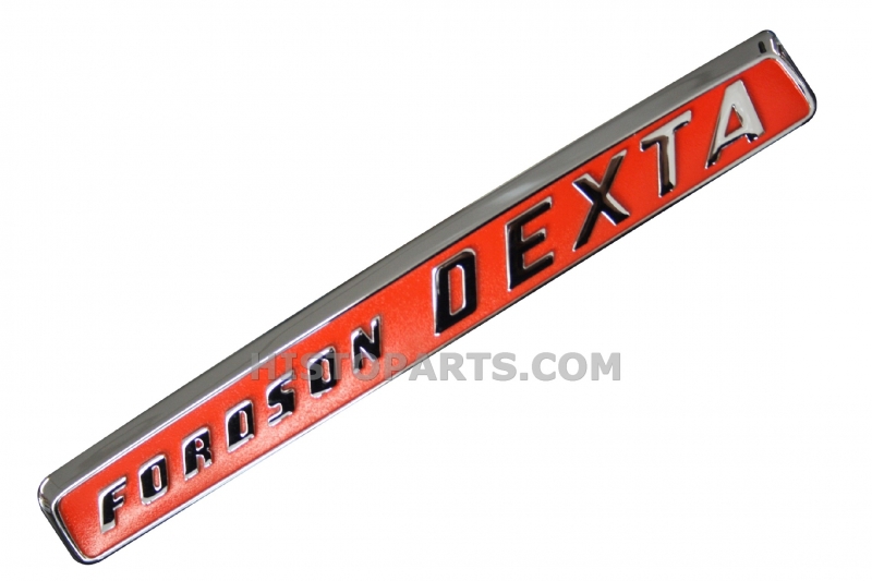 Bonnet sidebadge Fordson Dexta