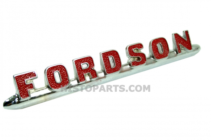 Bonnet side badge Fordson