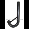 Exhaust tube and flange for vertical mounted muffler, Mc Cormick