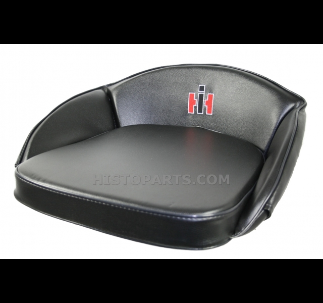 Seat cushion with IH logo for original Mc. Cormick seat