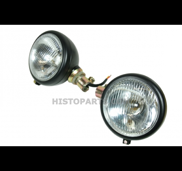 Koplampen set met buismontage
