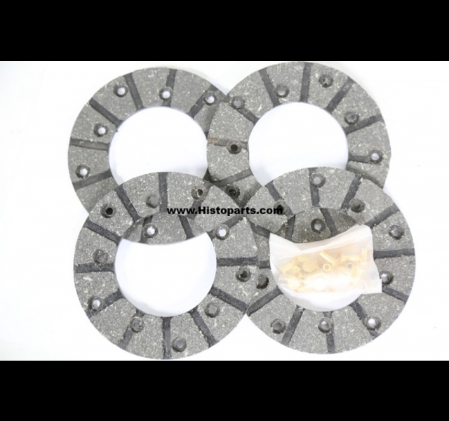 Remvoeringset 127mm, voor Mc.Cormick