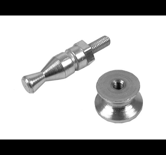 Chrome knob for Fordson grille