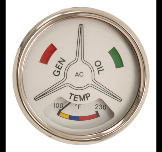 Temperatuur Cluster Major met 4 cilinder motor
