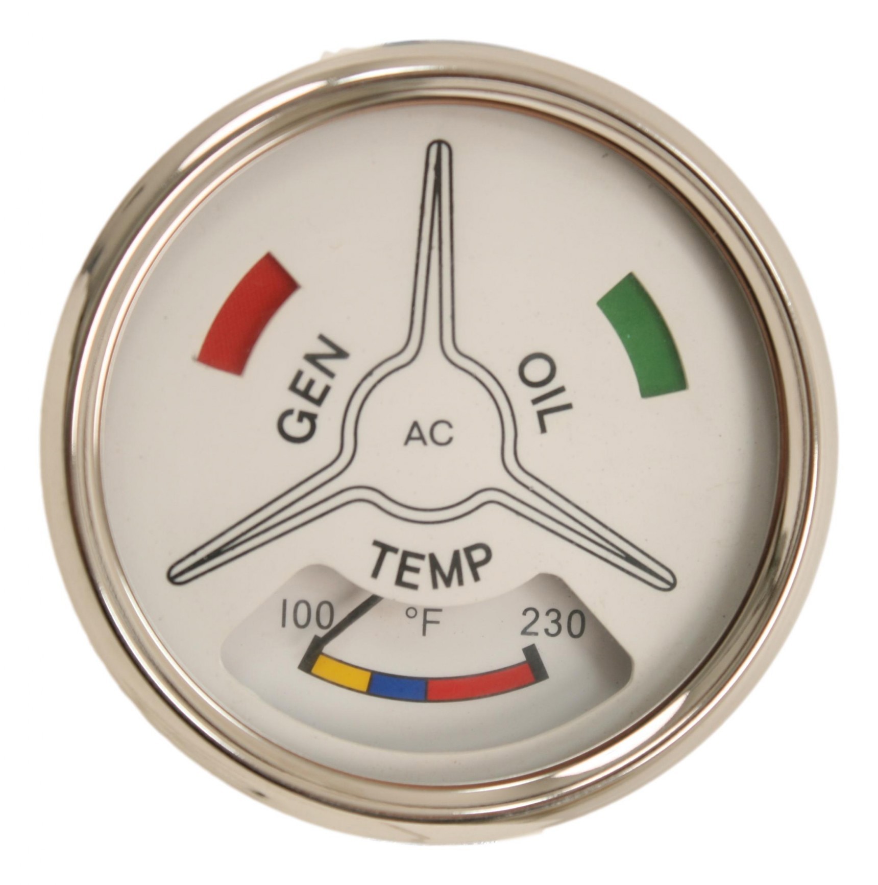 Temparature Gauge Major with 4 cylinder engine