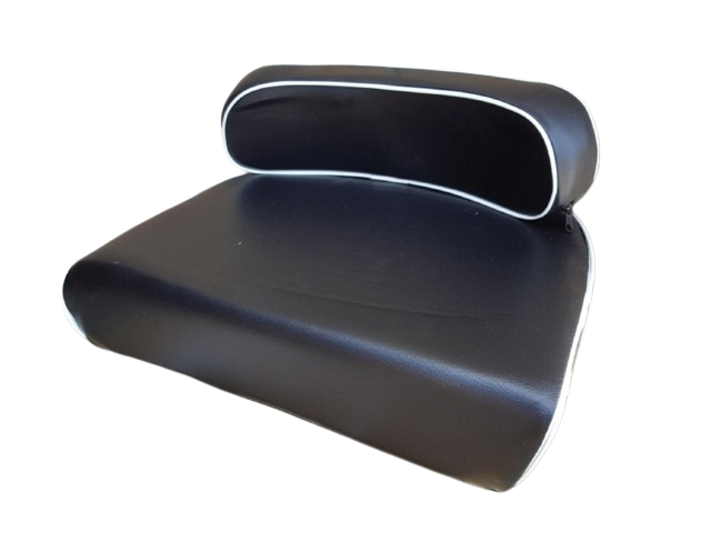 Seat cushion set, Black with White for David Brown & Allis Chalmers ED40