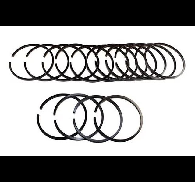 Piston ringset David Brown, 88.9 mm bore and 3.17 mm. compression ring.