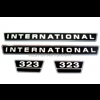 Decal set International 323 (1)