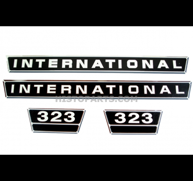 Decal set International 323 (1)