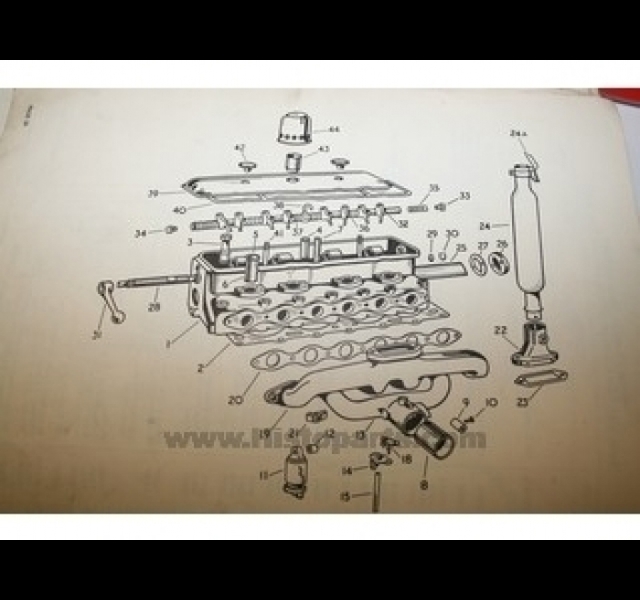 Cylinderhead gasket set David Brown Cropmaster Diesel & 25D Histoparts