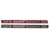 Decalset Bonnet, David Brown 990 Selectamatic