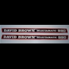 Decalset Bonnet, David Brown 990 Selectamatic