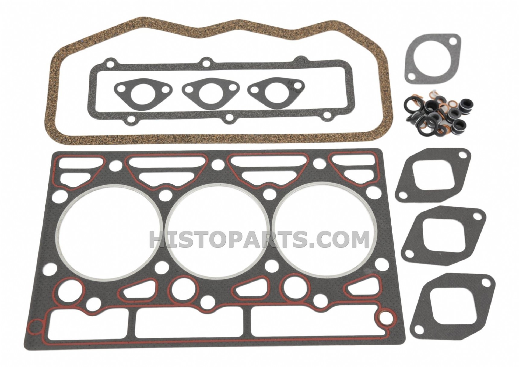 Headgasket set International 3 cyl. (353 to 553)