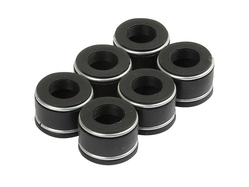 Setje klep afdichtrubber IHC tractors ( 6 stuks)