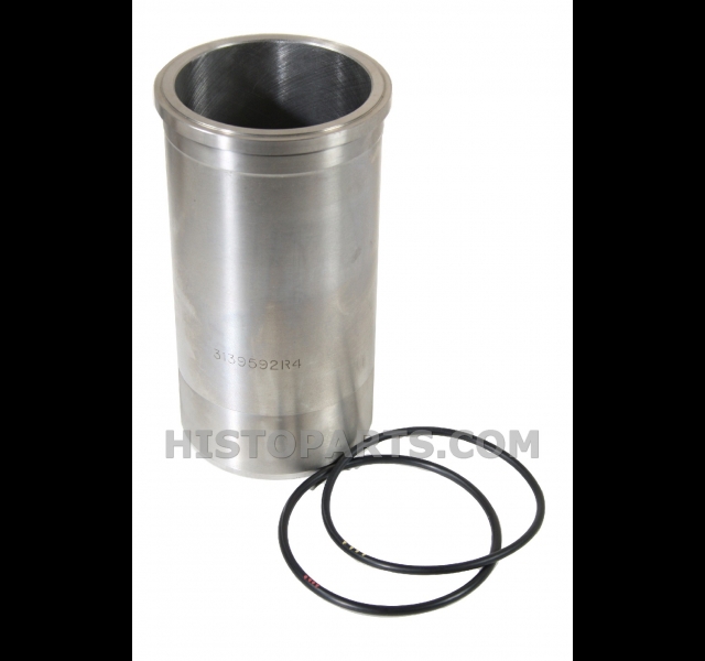 Engine liner with seals. International D-155, D206, D310