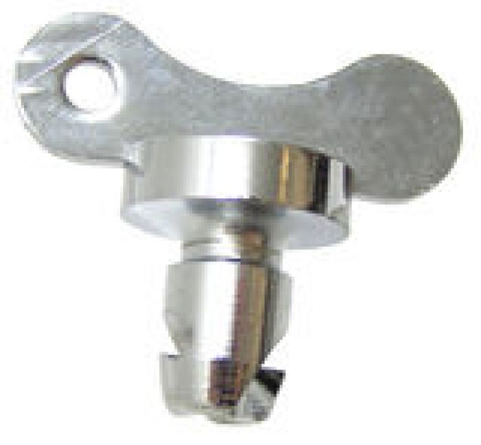 Chrome fasterner knob for International grille
