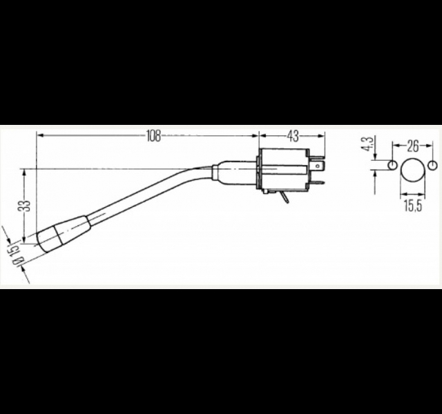 Combo switch,  Indicator, High/Low beam, Horn Histoparts