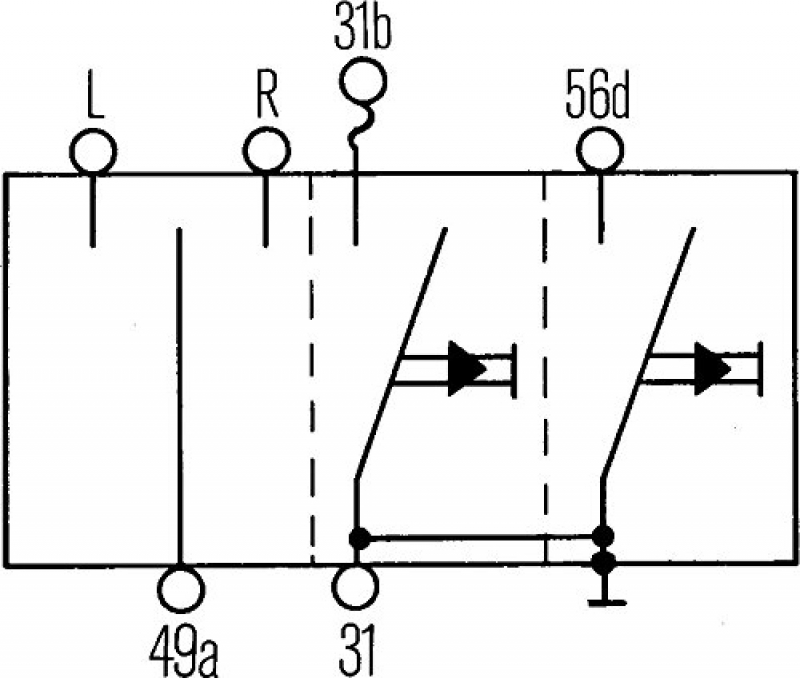 productphoto of Combo switch,  Indicator, High/Low beam, Horn