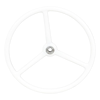 White steerring wheel, David Brown Selectamatic