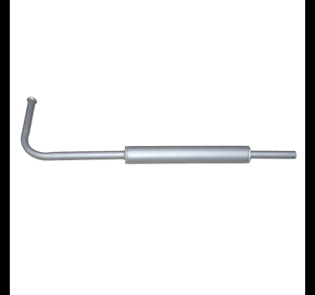 Muffler and exhaust pipe Ford 8N, 2N & 9N