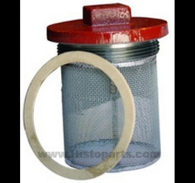 Engine oil drain tap with screen Ford 8N, 2N & 9N