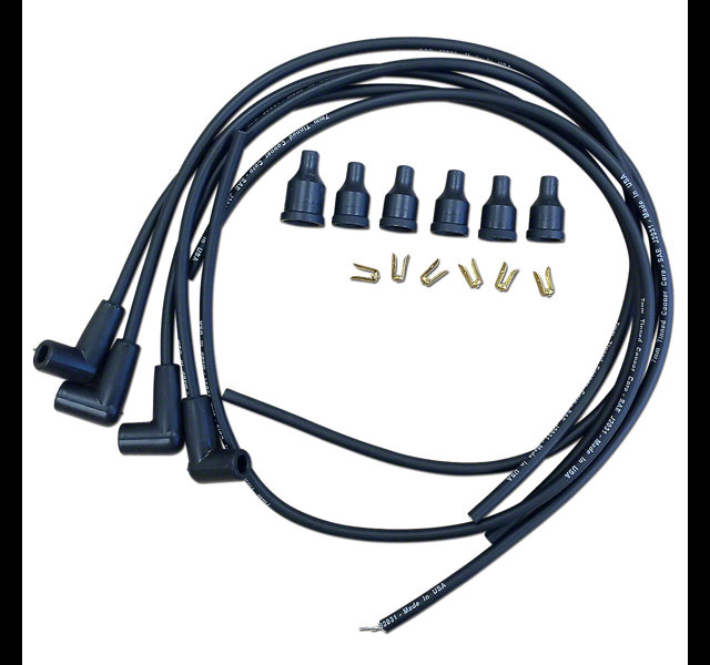 Spark plug cable set Ford 8N, 2N, 9N