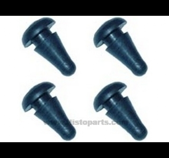 Set with 4 rubber buffers, battery door Ford 8N, 9N & 2N