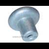 Metal, choke knob, Ford 8N, 9N & 2N