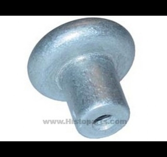 Metal, choke knob, Ford 8N, 9N & 2N