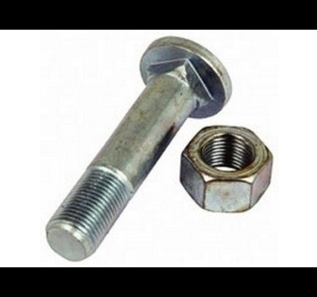 Rim to disc bolt and nut,