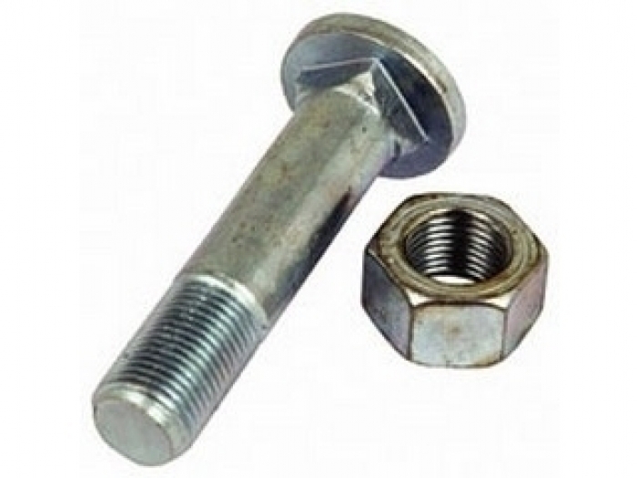 Rim to disc bolt and nut,