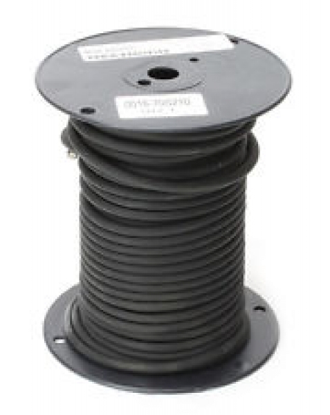 Katoen omwikkelde bougiekabel, Zwart Mat