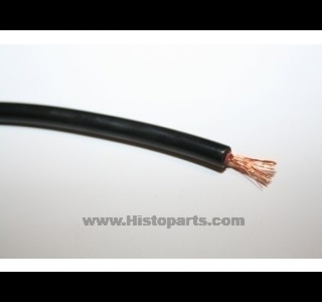 Spark plug cable with copper core