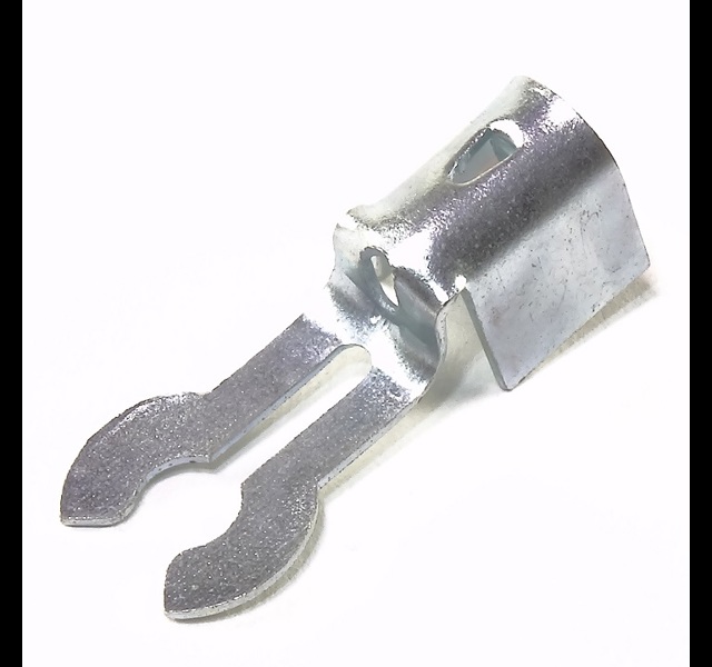 Steel sparkplug terminal, Forked