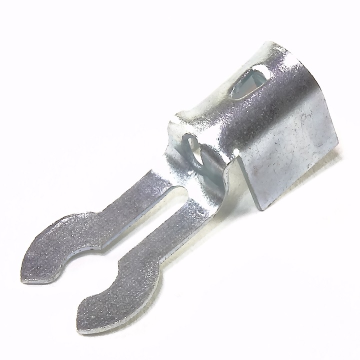 Steel sparkplug terminal, Forked