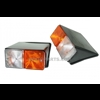 Set side lights for mounting on square fenders, Ford 2000 to 7000