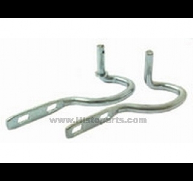 Bonnet hinge set.Ford after 1968