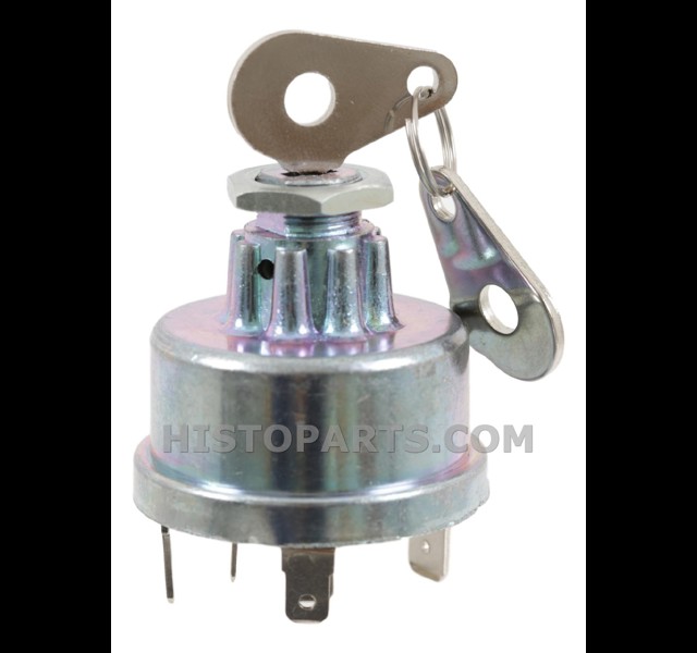Contact-glow-starts switch,