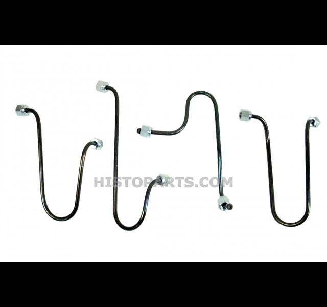 Injector pipe set. Fordson Super Major
