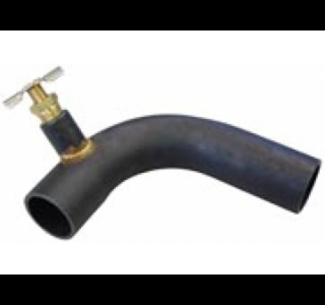Lower water pipe,with drain tap. Allis Chalmers B, C, CA