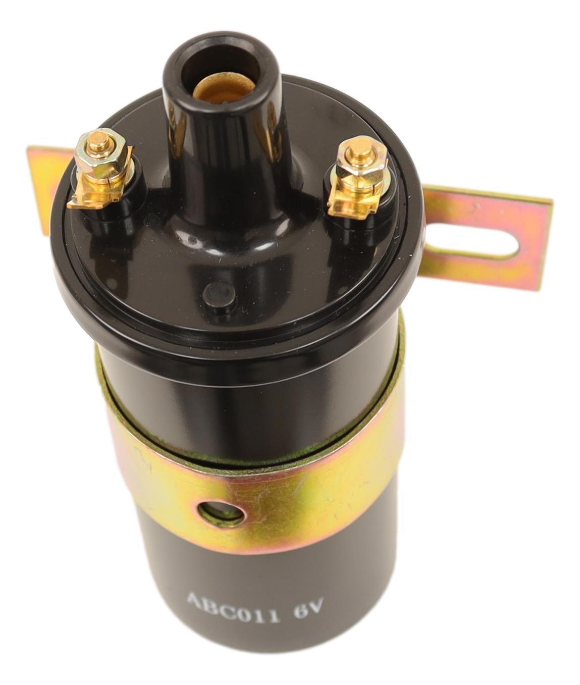 Universal  6 Volt coil in detail