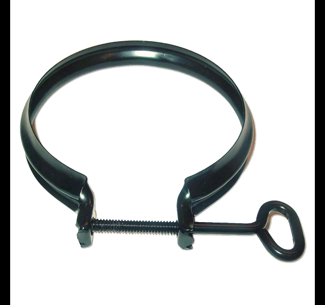 Air cleaner oil cup clamp.
