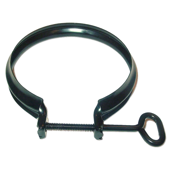 Air cleaner oil cup clamp.
