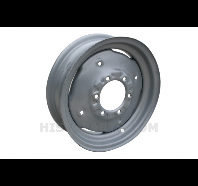 Voorwiel velg 4.50 x 16. (6.00 x 16 band)